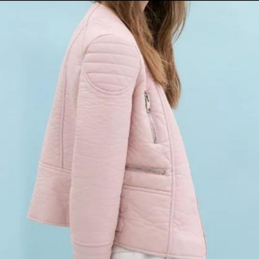 Faux Pink Zara Jacket